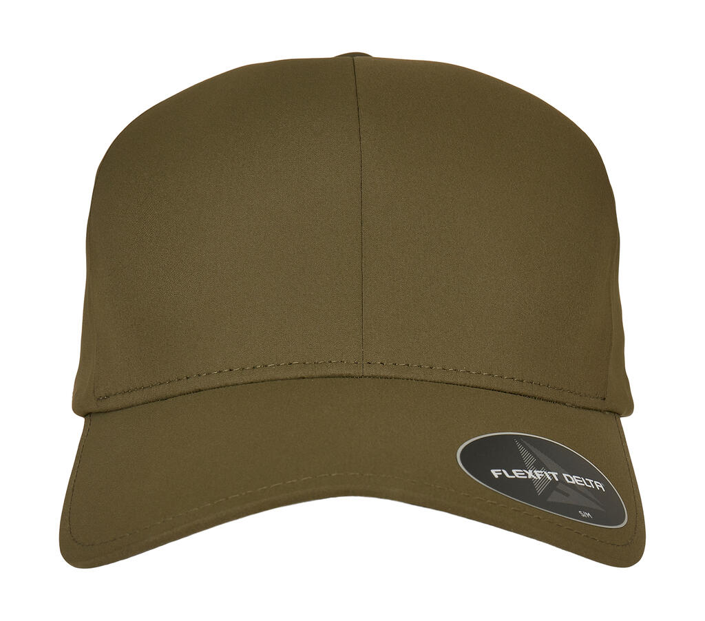 Καπέλο Jockey 180 Flexfit Delta Cap Olive