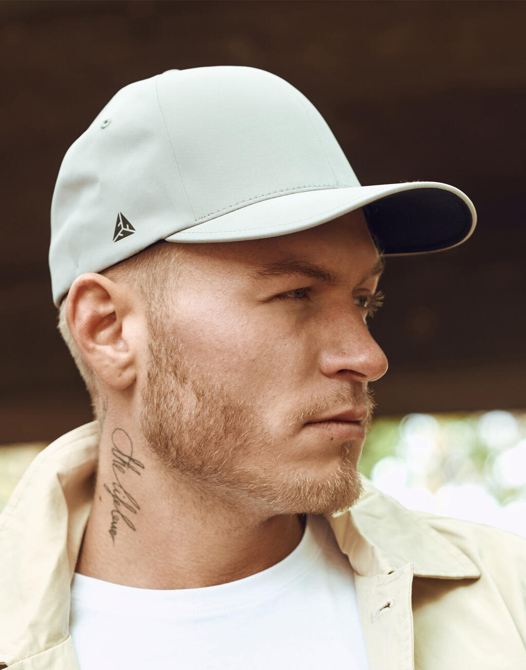 Καπέλο Jockey 180 Flexfit Delta Cap Silver αξεσουάρ Καπέλα Simple Wear