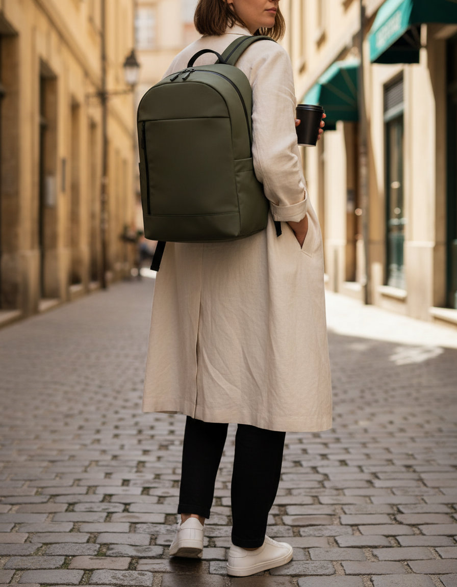 Σακίδιο Πλάτης Everyday Carry 22L Bg340 Bagbase Olive Green Είδη Ταξιδιου Τσάντες Simple Wear