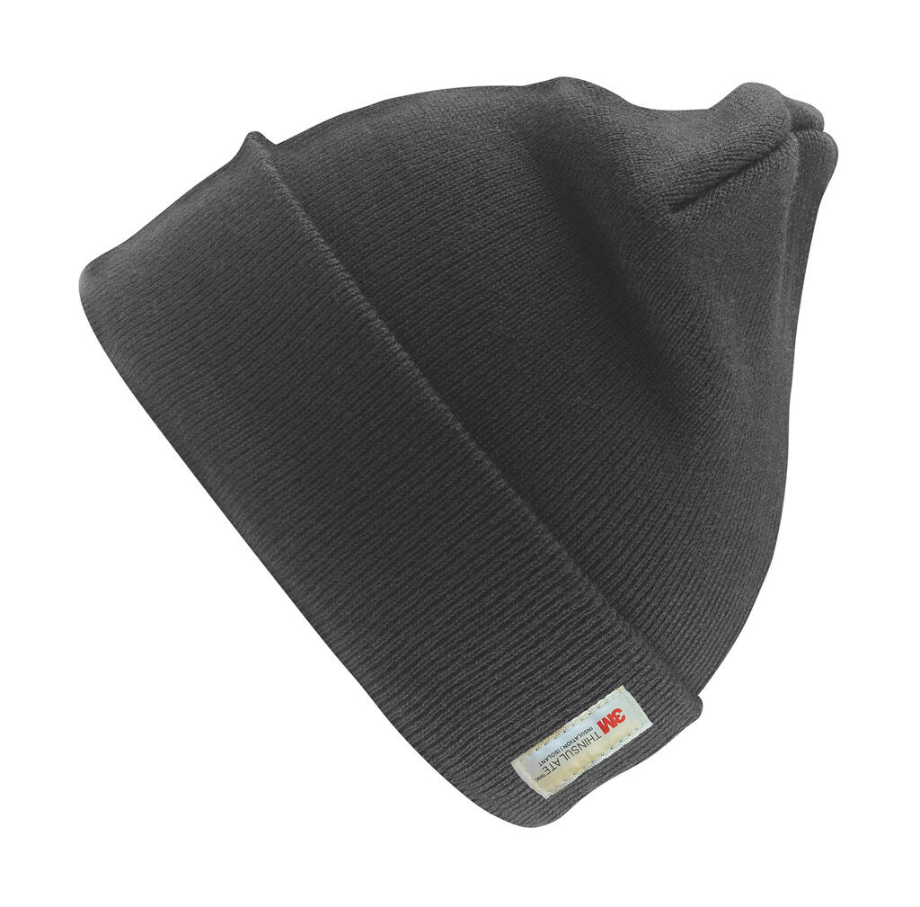 Σκούφος Χειμερινός Heavyweight Thinsulate RC033X Result Charcoal Grey