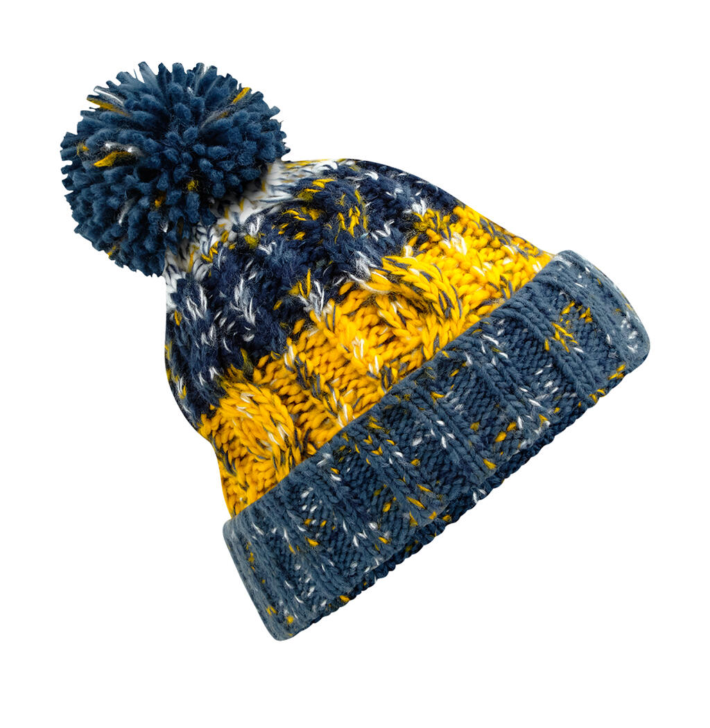 Σκούφος Corkscrew Pom Pom Beanie B486 Beechfield Morning Frost
