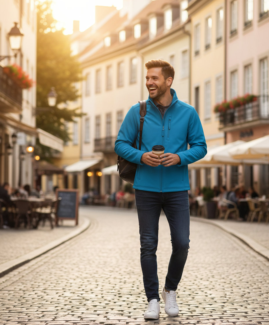 Ανδρικό Μπουφάν Softshell Jui62 B C Id 701 Atoll Attitude Grey ανδρικά Simple Wear