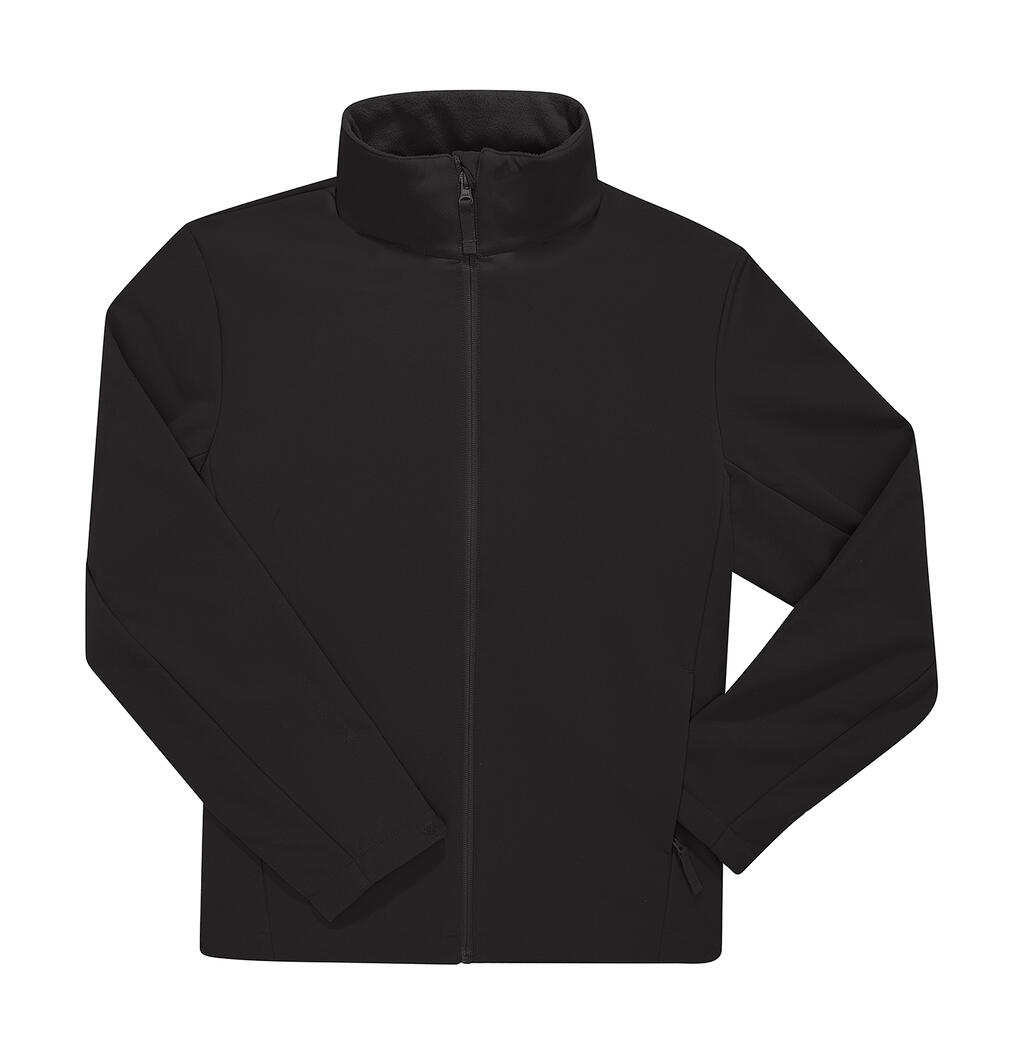 Αδιάβροχο Μπουφάν Softshell JG005 B&C Outerwear Black