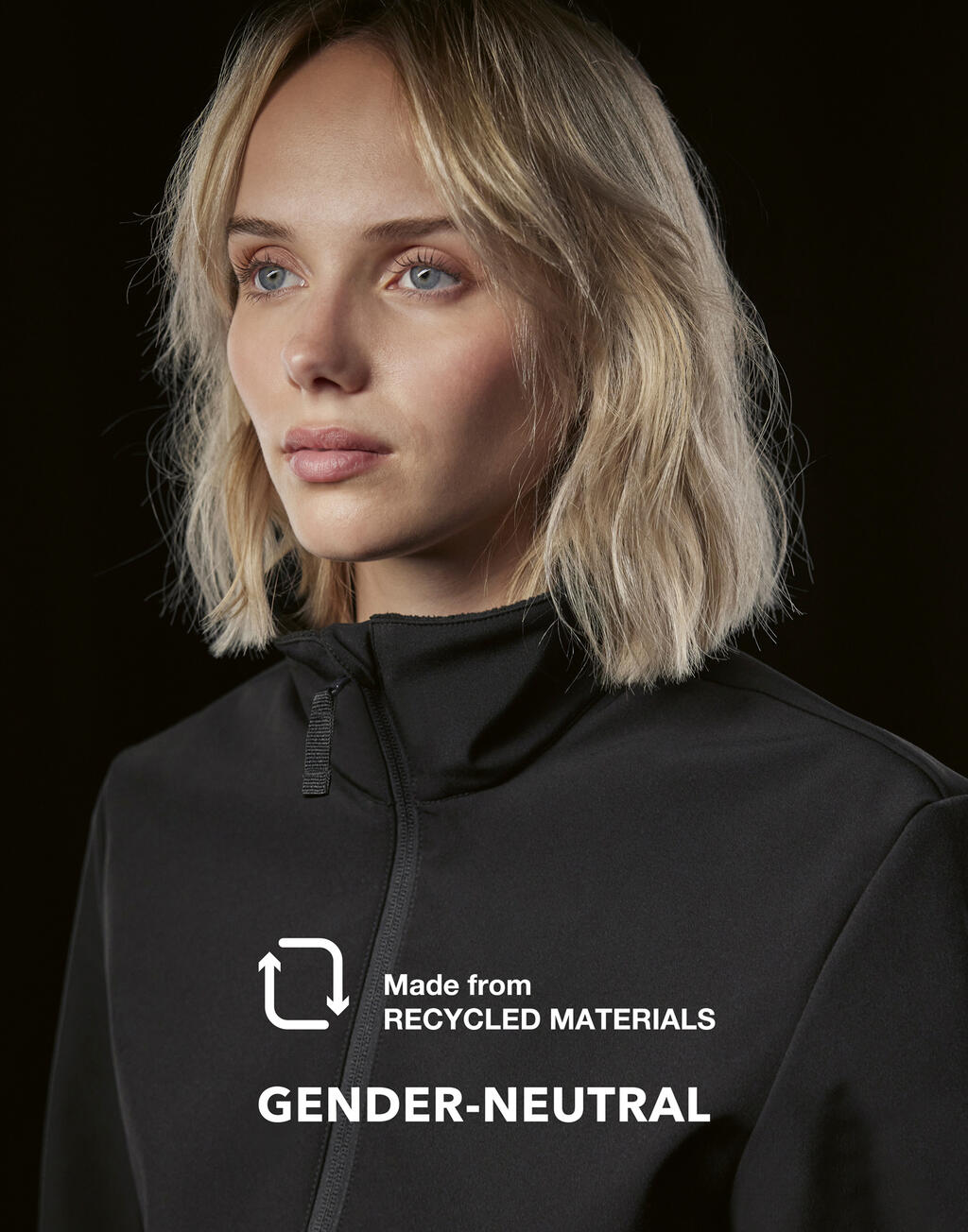 Αδιάβροχο Μπουφάν Softshell Jg005 B C Outerwear Black ανδρικά Simple Wear