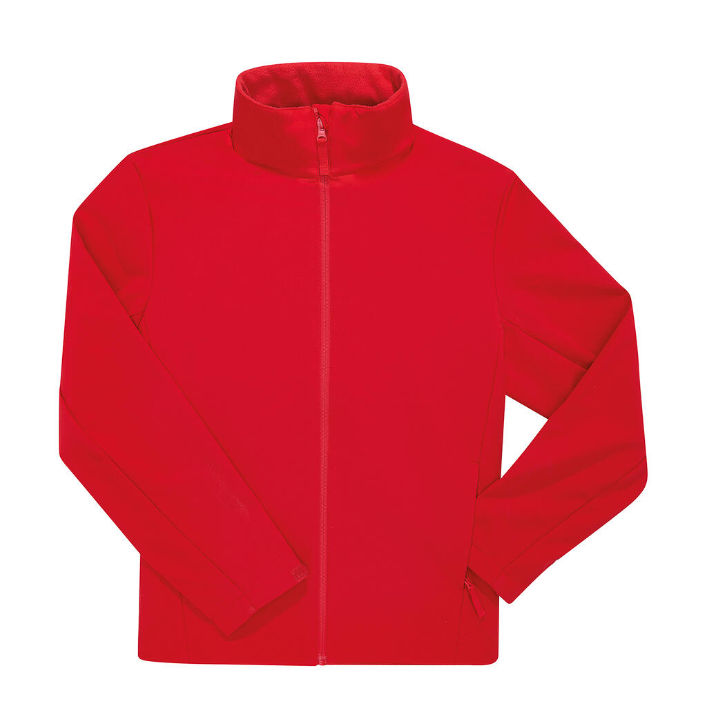 Αδιάβροχο Μπουφάν Softshell JG005 B&C Outerwear Red