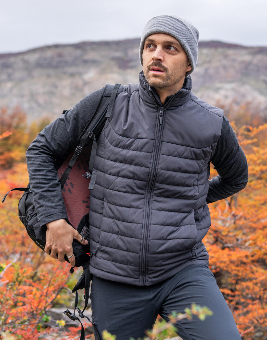 Ελαφρύ Αμάνικο Μπουφάν Kxv-1 Stormtech Nautilus Thermal Bodywarmer Black ανδρικά Simple Wear