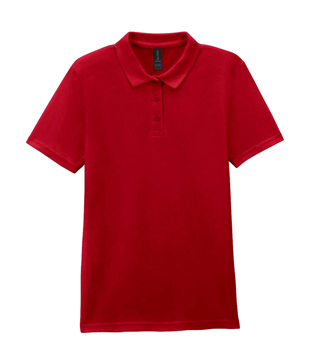 Γυναικεία Μπλούζα Polo 64800L Gildan Softstyle Pique Cherry Red