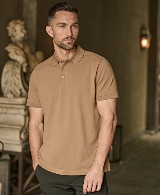 Μπλούζα Polo 1405 Tee Jays Luxury Stretch Sage ανδρικά Μπλούζες Simple Wear