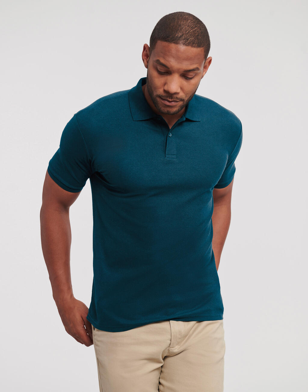 Μπλούζα Polo 0R570M0 Russell Athletic Authentic Eco Petrol Blue