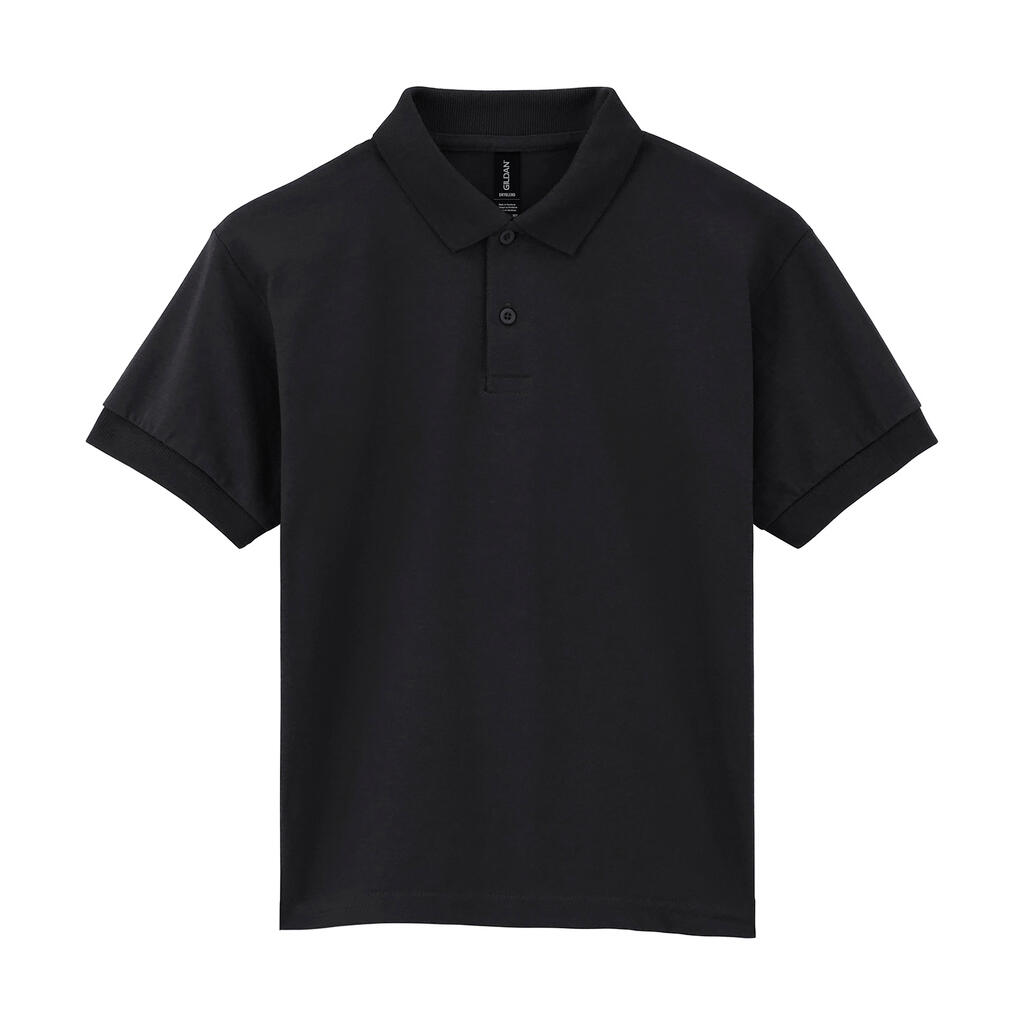 Παιδικό Μπλουζάκι Polo 8800B Gildan DryBlend Jersey Black