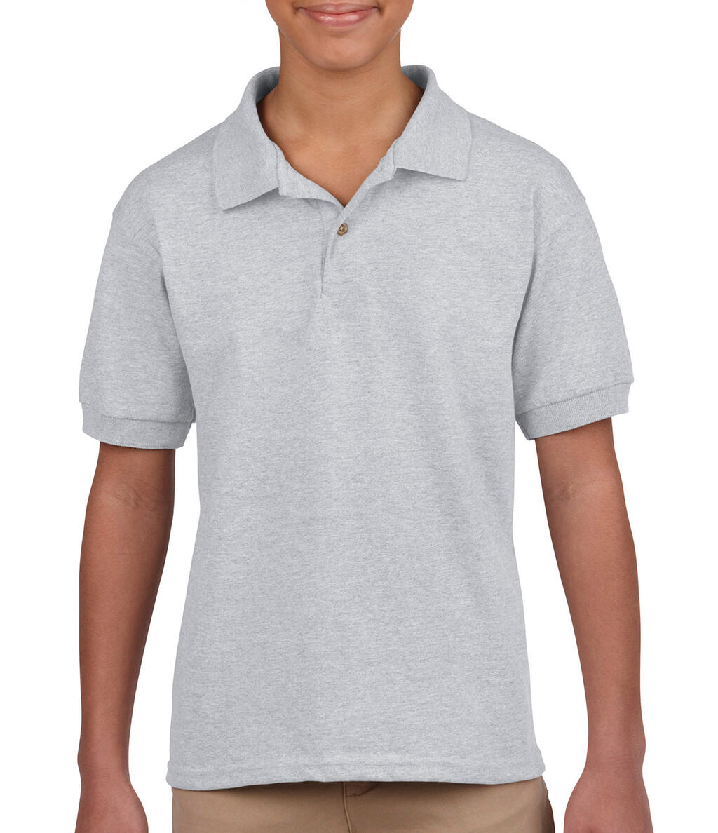 Παιδικό Μπλουζάκι Polo 8800B Gildan DryBlend Jersey Sport Grey
