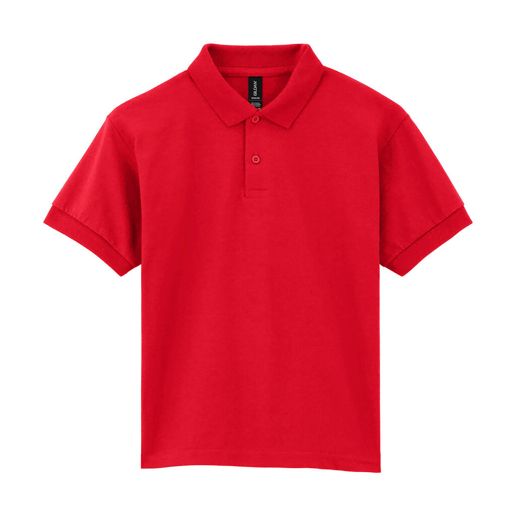 Παιδικό Μπλουζάκι Polo 8800B Gildan DryBlend Jersey Red