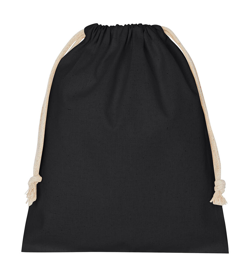 Τσάντα Πουγκί Cotton Stuff Bag Bag-DS SG Accessories Natural Black