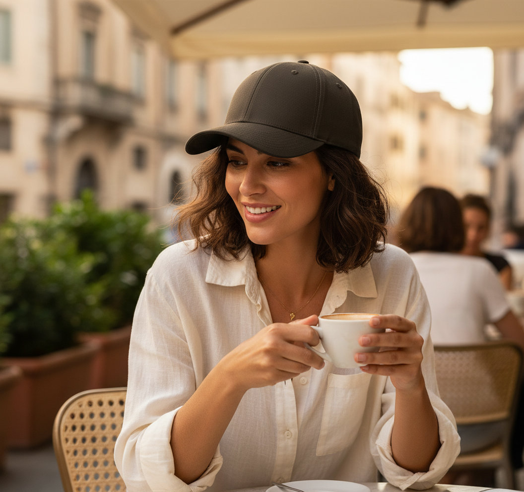 Παιδικό Καπέλο 6277 Flexfit Wooly Combed Cap Dark Grey αξεσουάρ Καπέλα Simple Wear