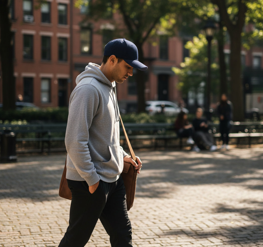 Παιδικό Καπέλο 6277 Flexfit Wooly Combed Cap Navy αξεσουάρ Καπέλα Simple Wear