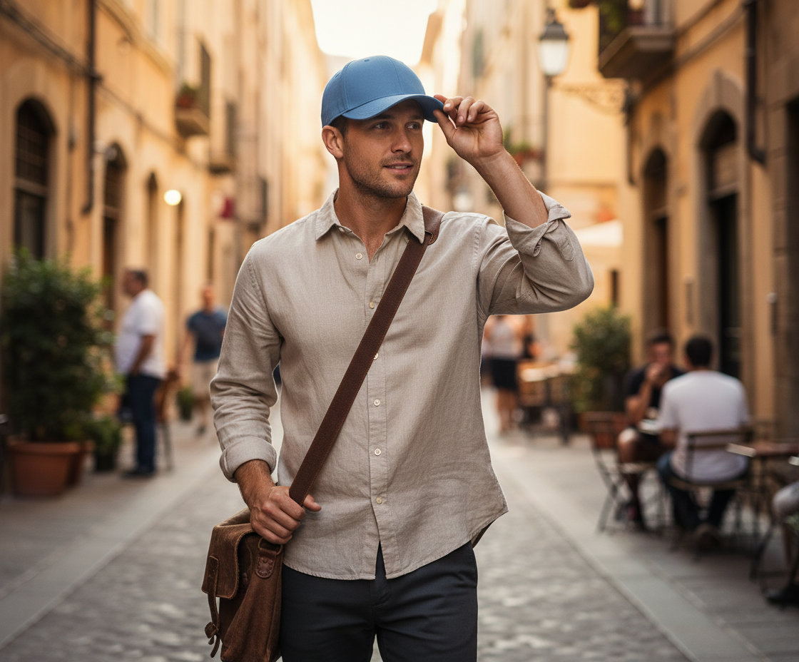 Παιδικό Καπέλο 6277 Flexfit Wooly Combed Cap Slate Blue αξεσουάρ Καπέλα Simple Wear