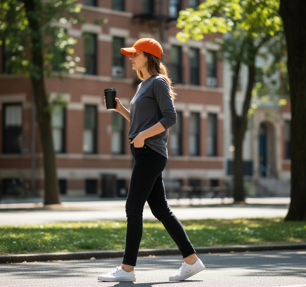 Παιδικό Καπέλο 6277 Flexfit Wooly Combed Cap Orange αξεσουάρ Καπέλα Simple Wear