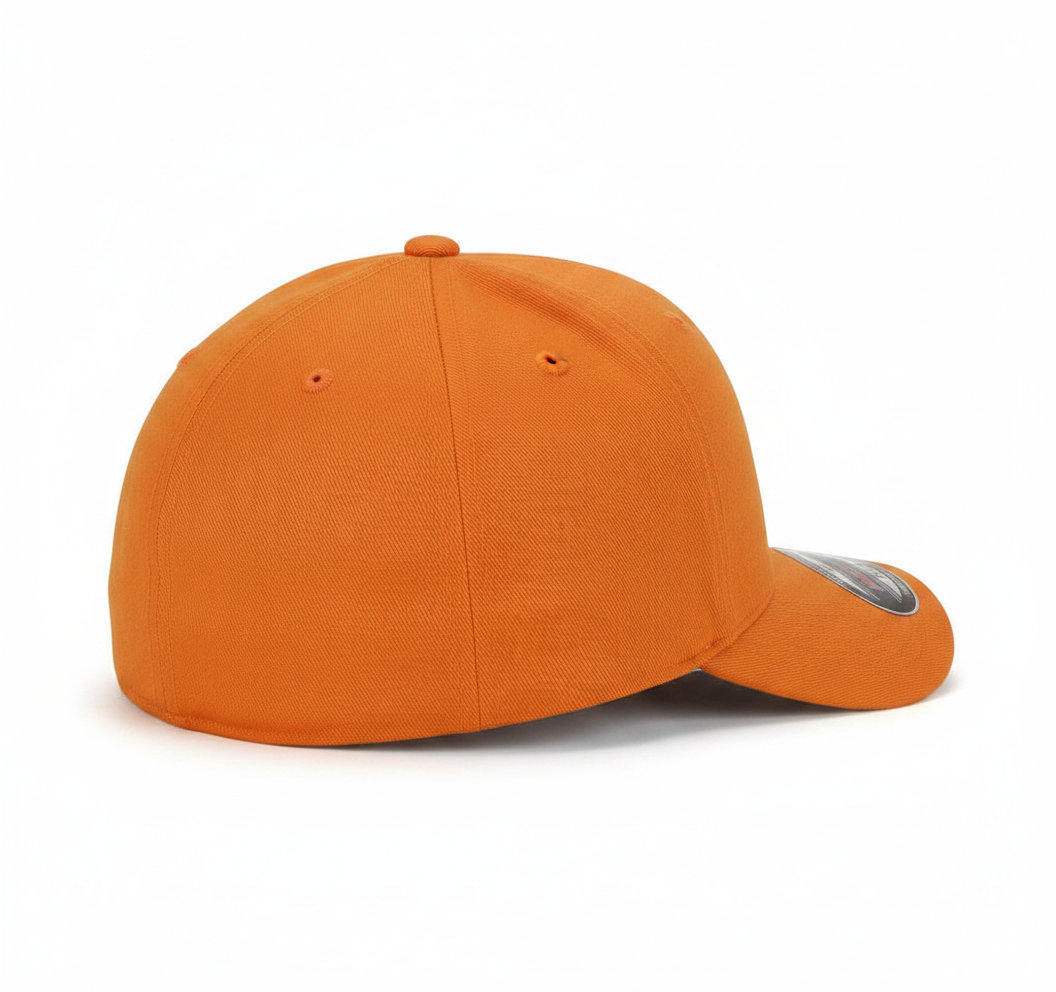 Παιδικό Καπέλο 6277 Flexfit Wooly Combed Cap Spicy Orange αξεσουάρ Καπέλα Simple Wear