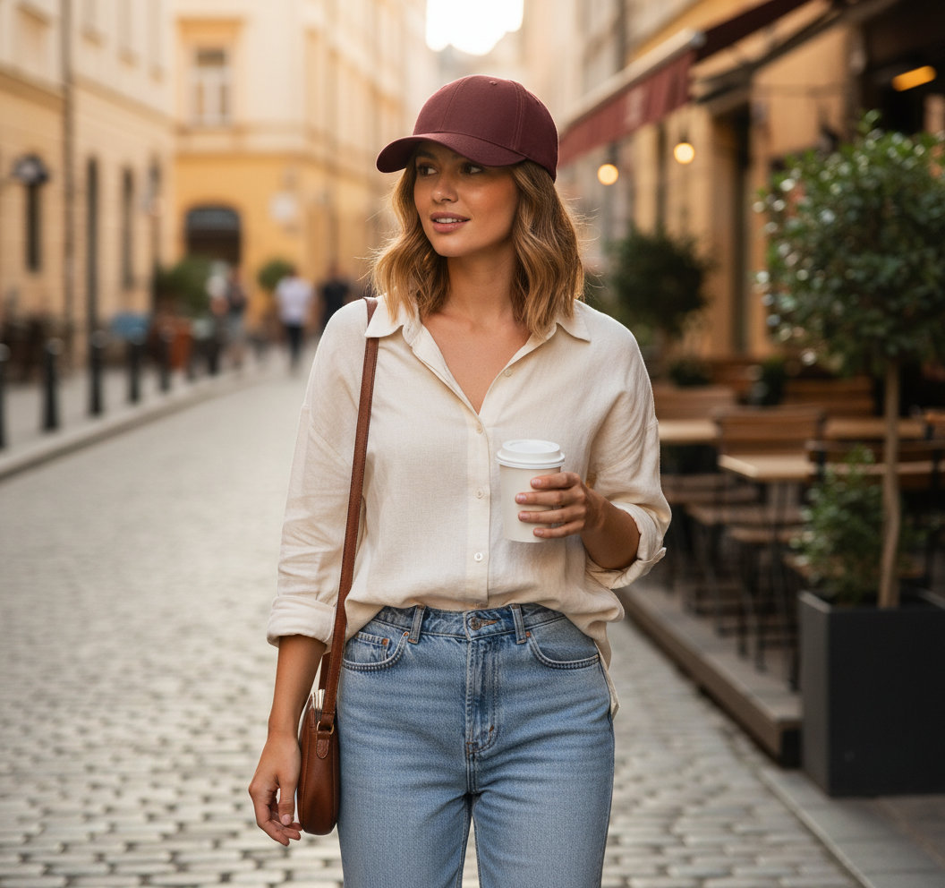 Παιδικό Καπέλο 6277 Flexfit Wooly Combed Cap Maroon αξεσουάρ Καπέλα Simple Wear