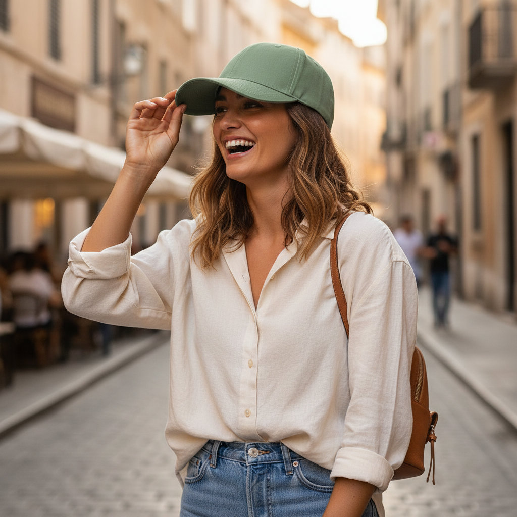 Παιδικό Καπέλο 6277 Flexfit Wooly Combed Cap Dark Leaf Green αξεσουάρ Καπέλα Simple Wear