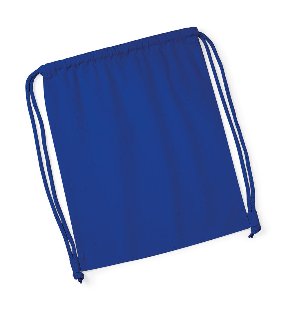 Τσάντα Πουγκί Organic Premium Cotton Gymsac W260 Westford Mill Bright Royal