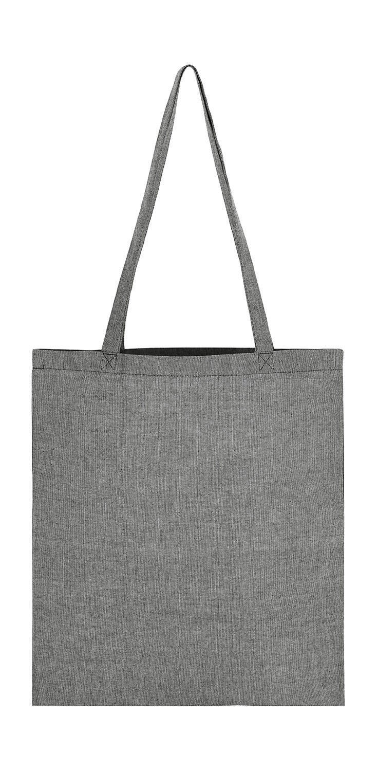 Yφασμάτινη Τσάντα Tote REC-3842-LH SG Accessories Black Heather