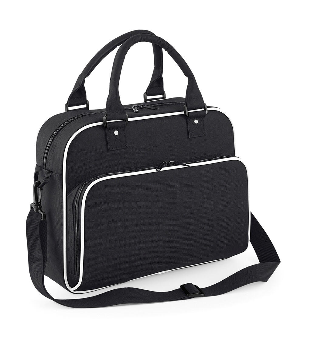 Αθλητική Τσάντα Junior Dance Bag BG145 BagBase 15L Ρετρό Style Black/White