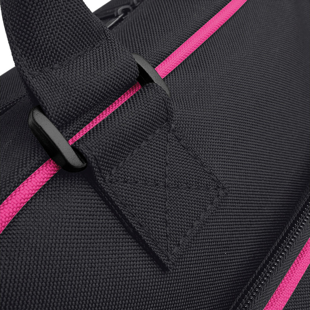 Αθλητική Τσάντα Junior Dance Bag Bg145 Bagbase 15L Ρετρό Style Black Fuchsia Είδη Ταξιδιου Τσαντάκια Simple Wear