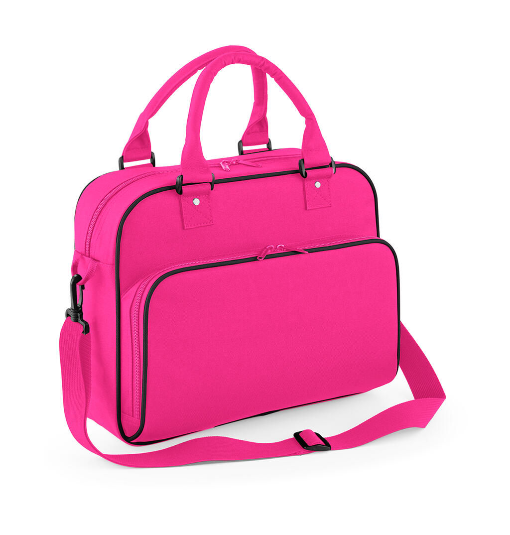 Αθλητική Τσάντα Junior Dance Bag BG145 BagBase 15L Ρετρό Style Fuchsia/Black