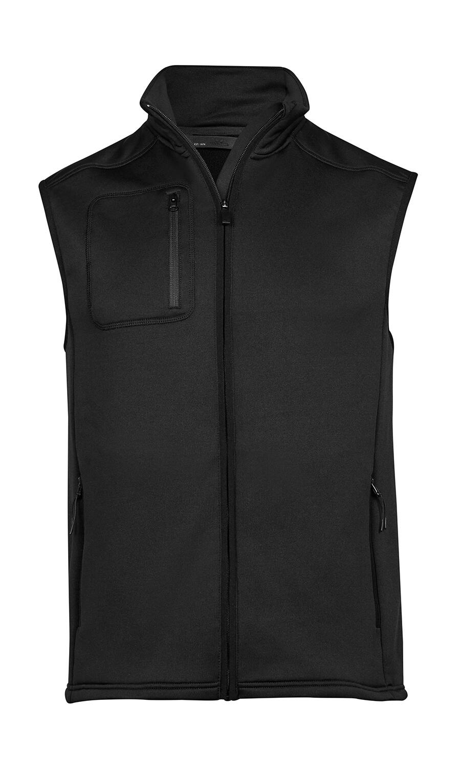 Ελαστικό Αμάνικο Fleece 9104 Tee Jays Tailored Fit Black