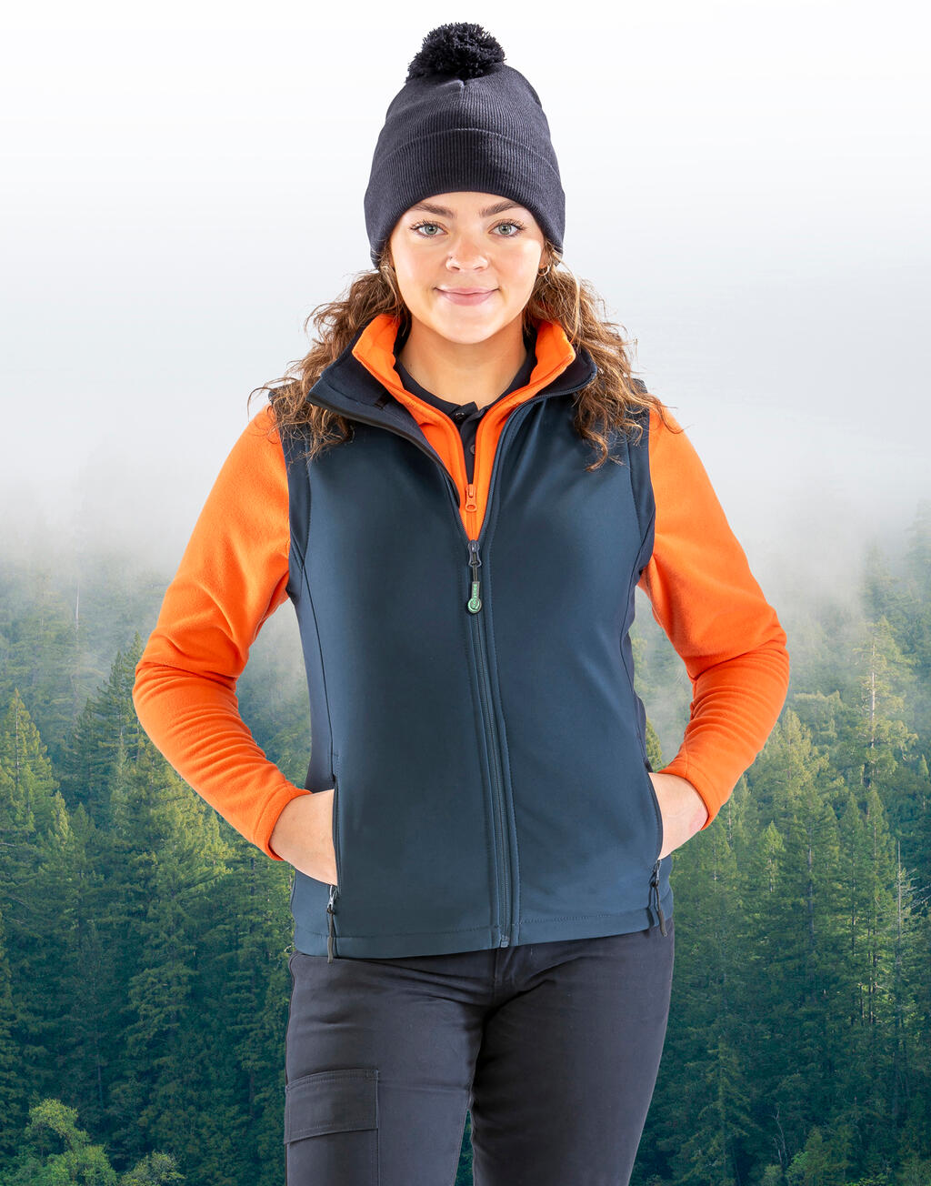 Γυναικείο Softshell Bodywarmer Γιλέκο R232F Result Core Navy/Navy