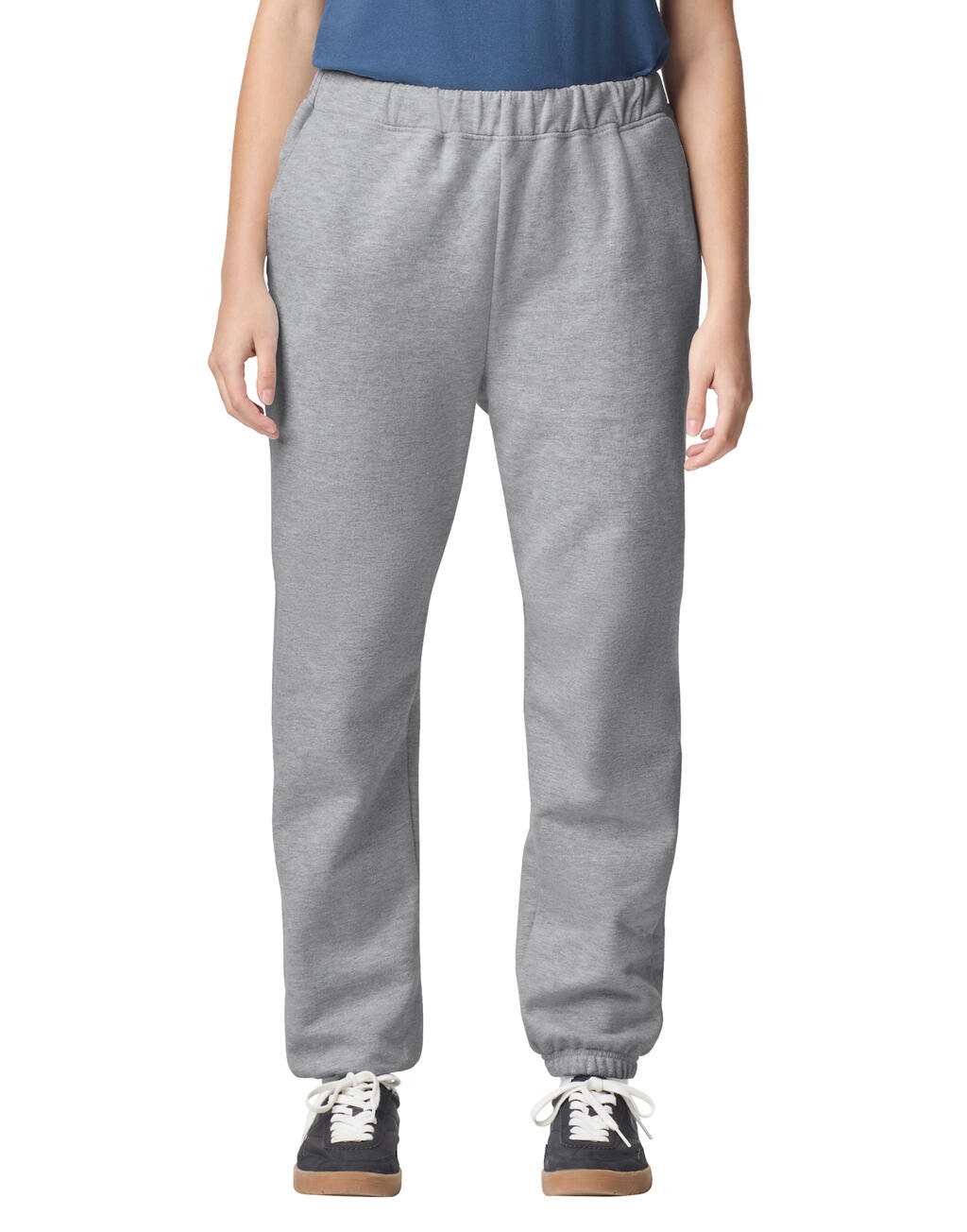 Παντελόνι Φόρμας Softstyle Midweight Pocket SF100 Gildan Sport Grey