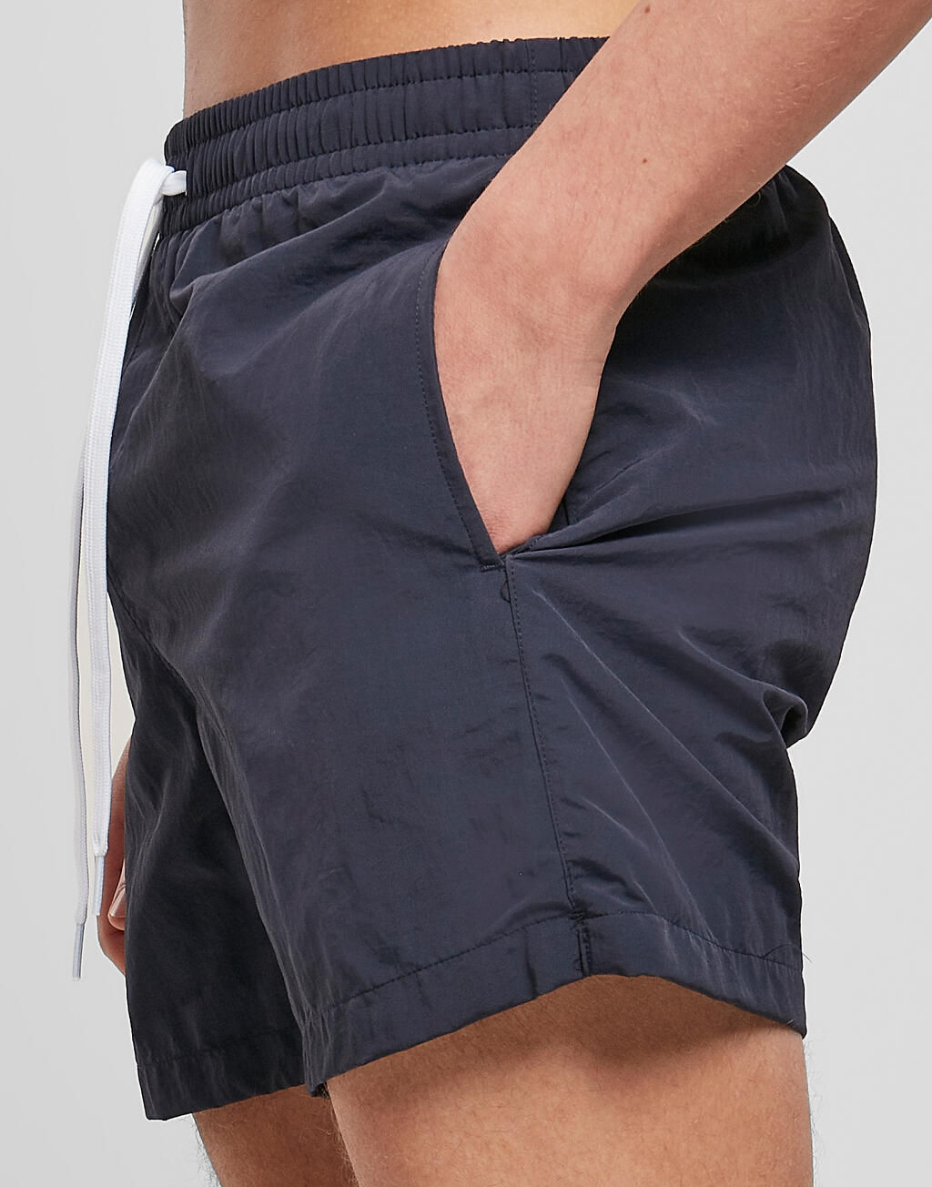 Ανδρικό Μαγιό By050 Build Your Brand Swim Shorts Navy ανδρικά Simple Wear