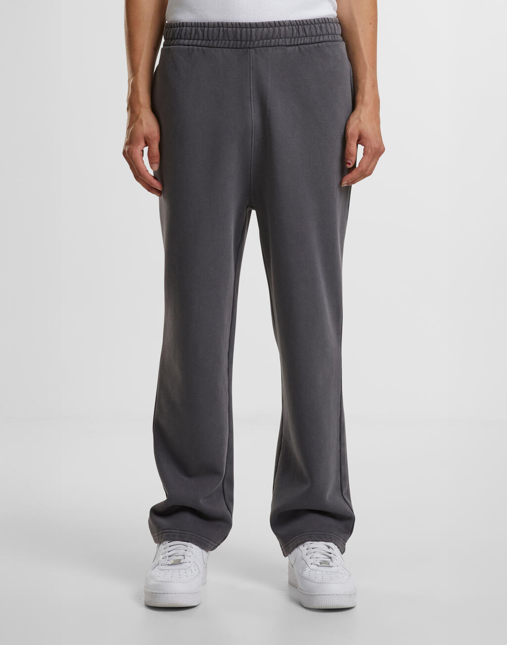 Παντελόνι Φόρμας BY296 Build Your Brand Vintage Heavy Trackpants Magnet