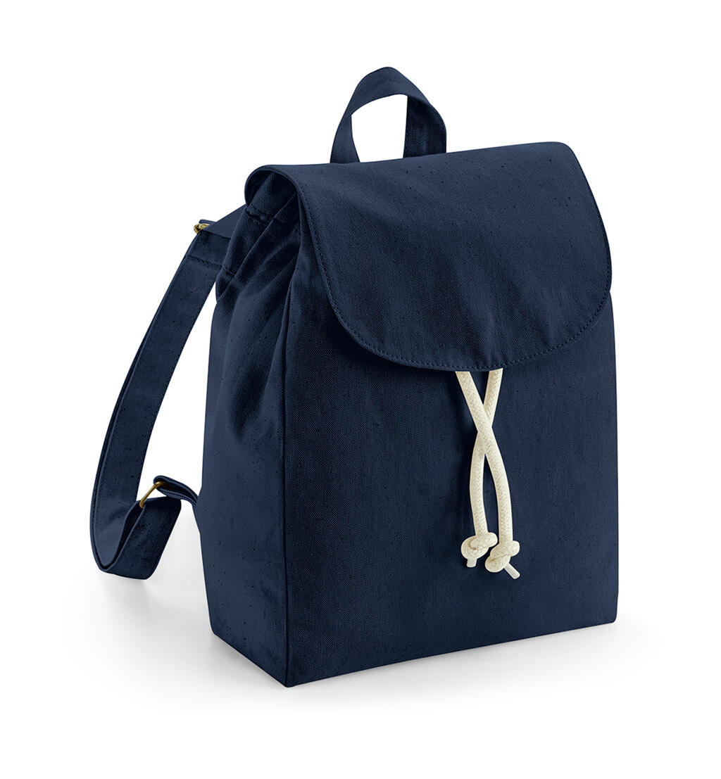 Μικρό Σακίδιο Πλάτης Organic Canvas W881 Westford Mill EarthAware French Navy