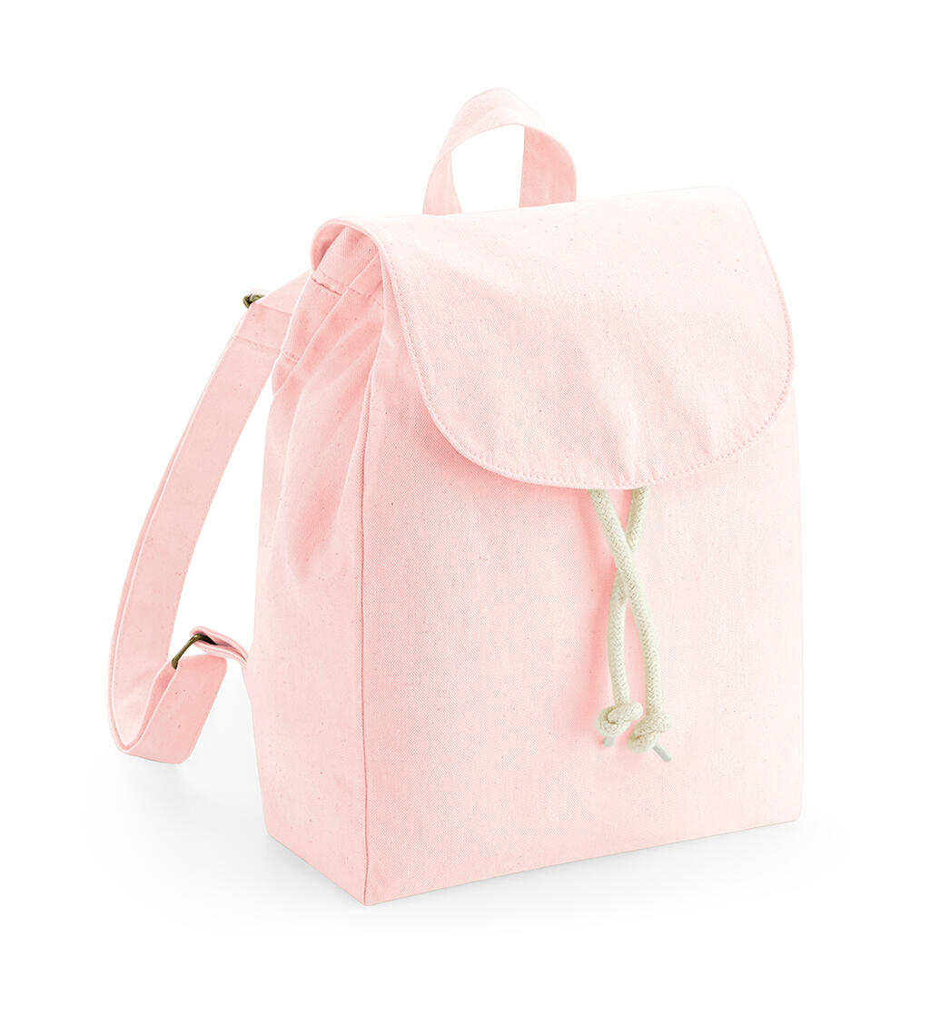 Μικρό Σακίδιο Πλάτης Organic Canvas W881 Westford Mill EarthAware Pastel Ροζ