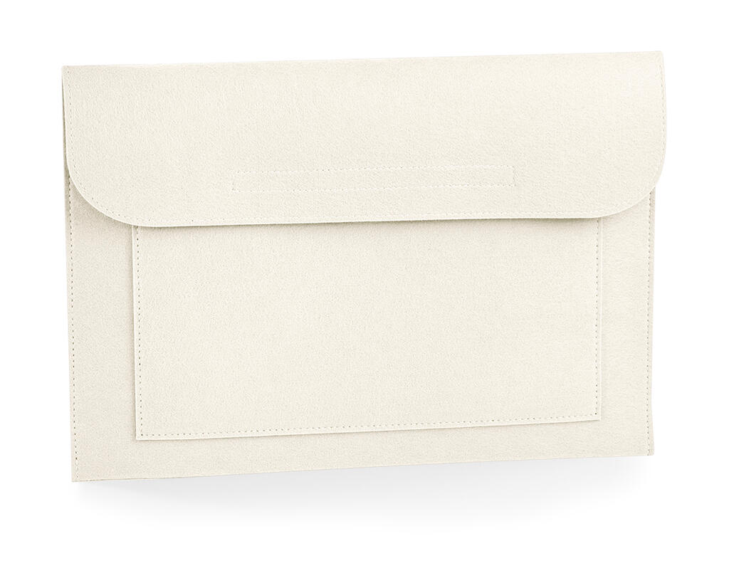 Θήκη Laptop και Εγγράφων BG726 BagBase Felt Soft White