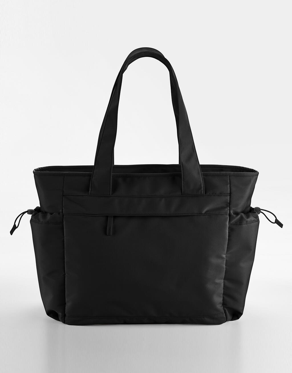 Oversized Tote Τσάντα με Θήκη Laptop QS303 Quadra Black