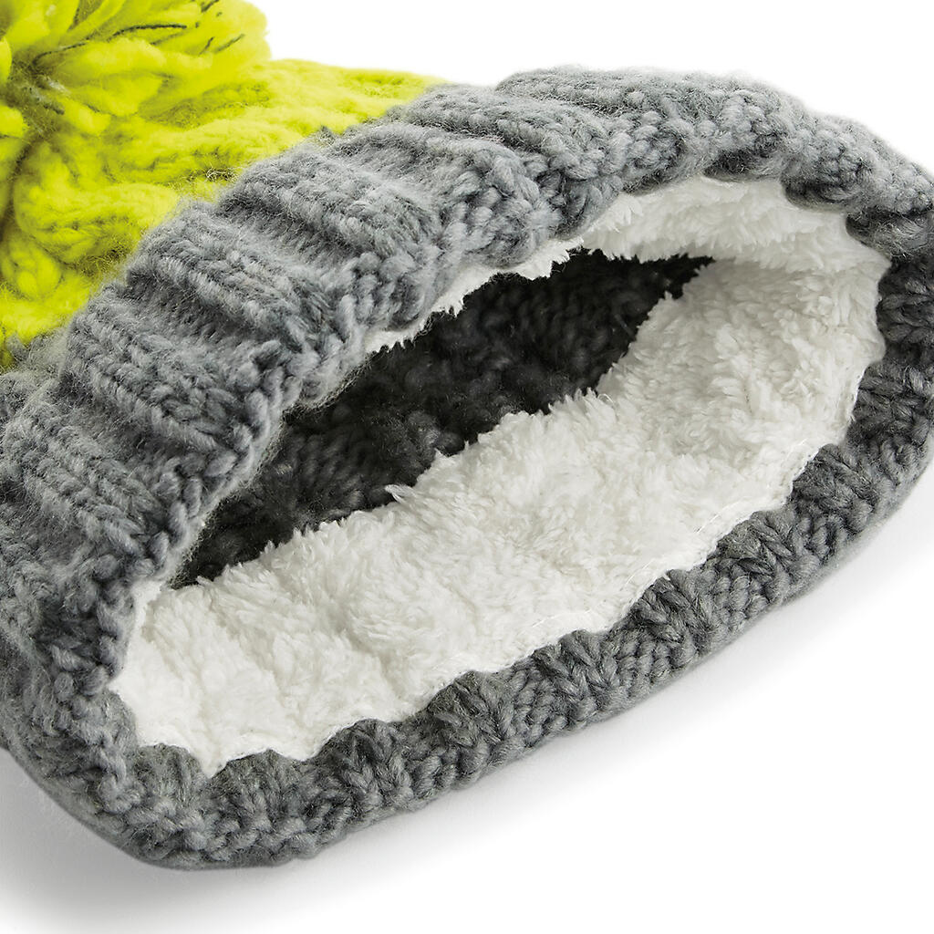 Σκούφος Beanie B437 Beechfield Light Grey Citron αξεσουάρ Σκούφοι Simple Wear
