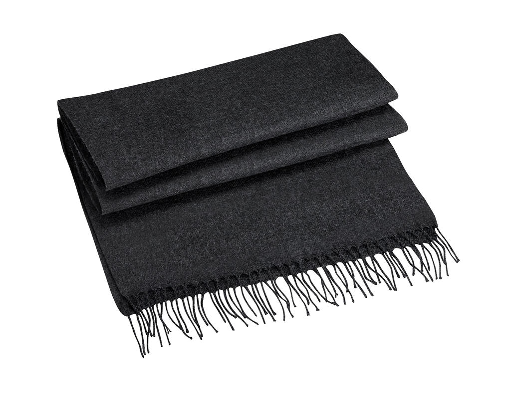 Κασκόλ B500 Beechfield Classic Woven Scarf Charcoal