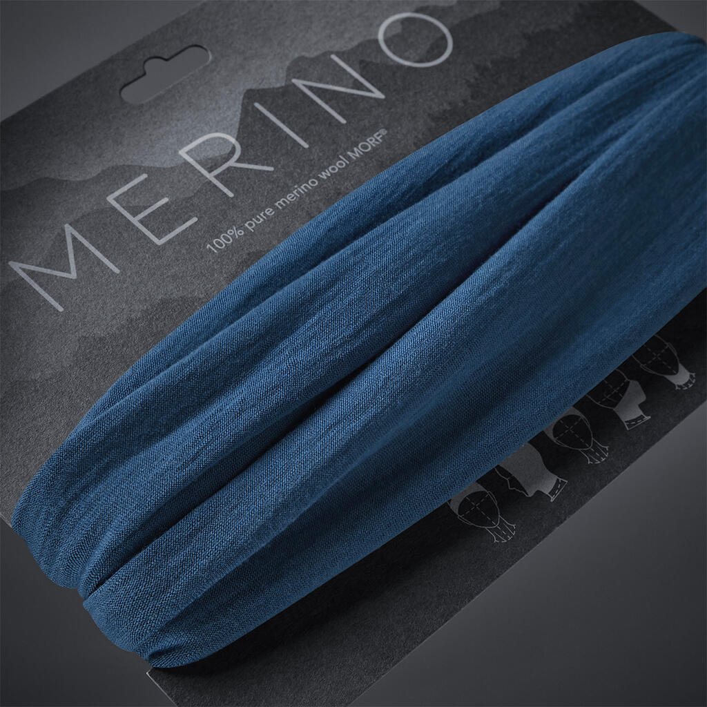 Περιλαίμιο Morf B916 Beechfield Merino Μαλλί Steel Blue αξεσουάρ Κασκόλ Simple Wear