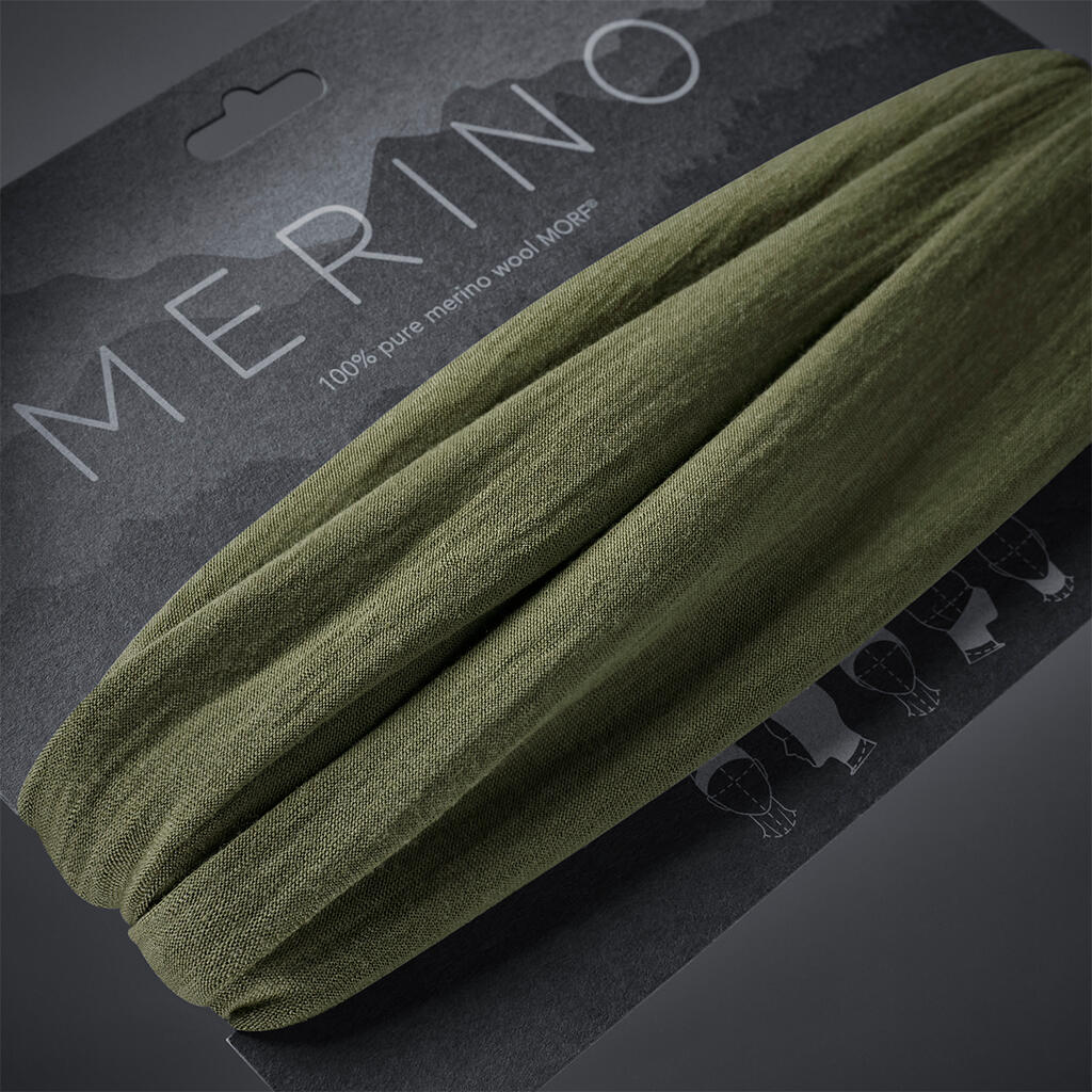 Περιλαίμιο Morf B916 Beechfield Merino Μαλλί Military Green αξεσουάρ Κασκόλ Simple Wear