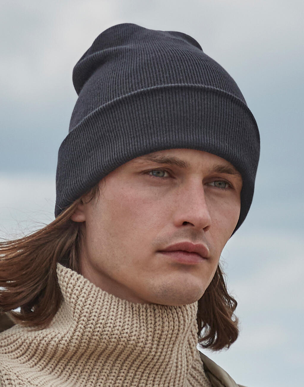 Σκούφος Recycled Original Cuffed Beanie B45R Beechfield Graphite Grey