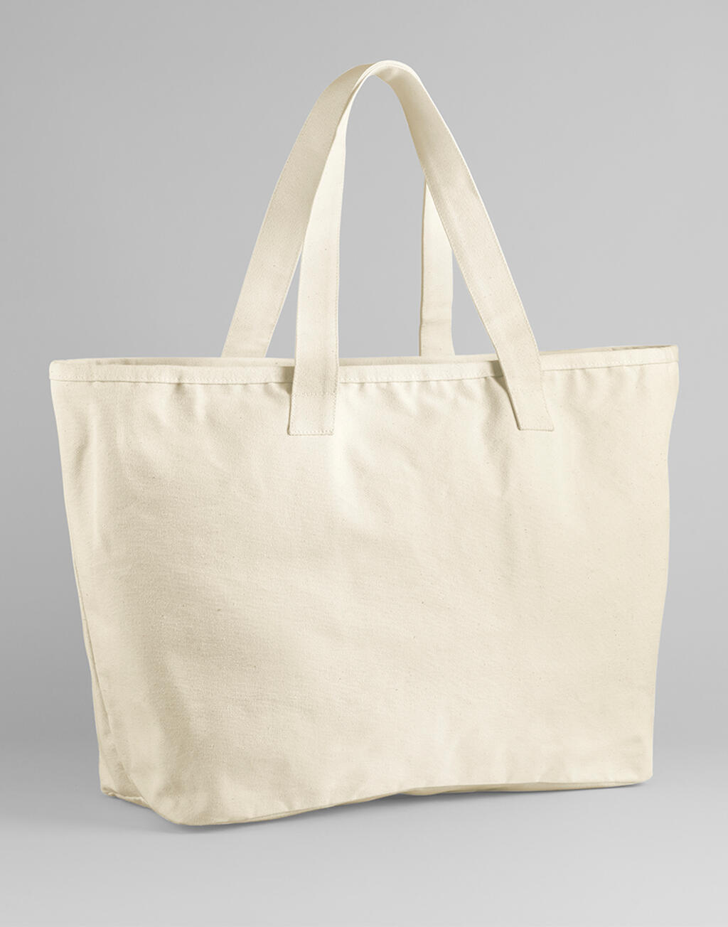 Oversized Heavy Duty Canvas Tote Bag Westford Mill W606 Natural