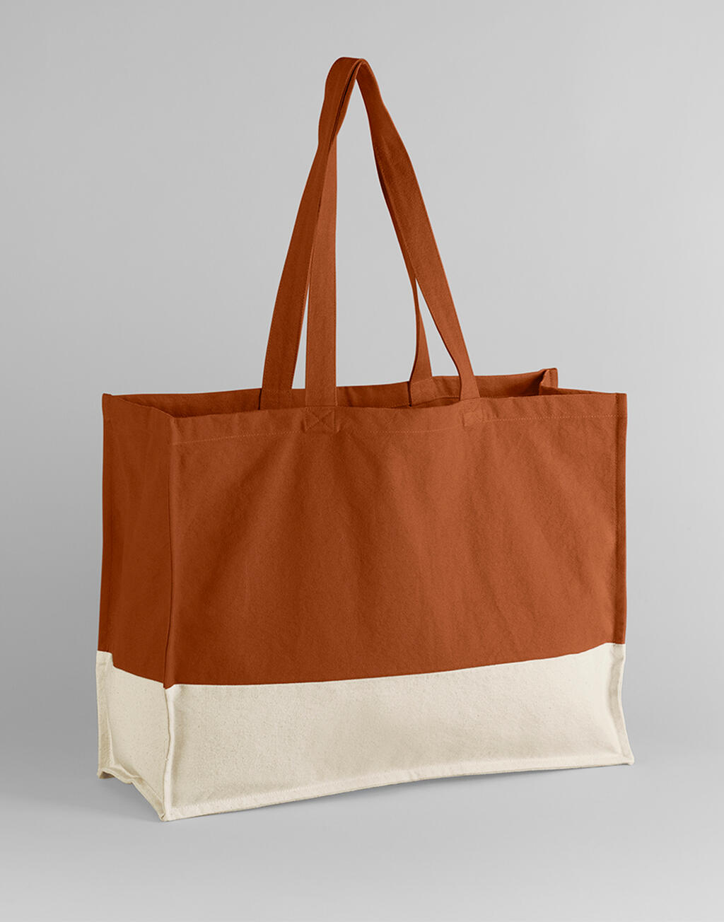 Τσάντα Shopping W858 Westford Mill EarthAware Organic Contrast Shopper Pumpkin/Natural