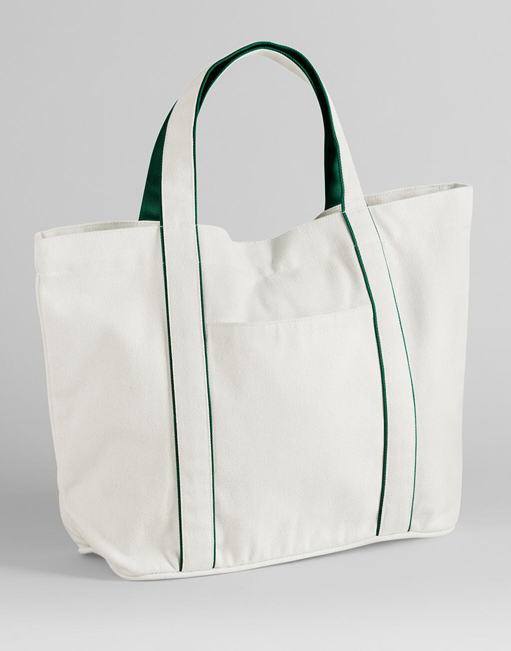 Τσάντα Tote Courtside Medium W950 Westford Mill Soft White/Bottle Green