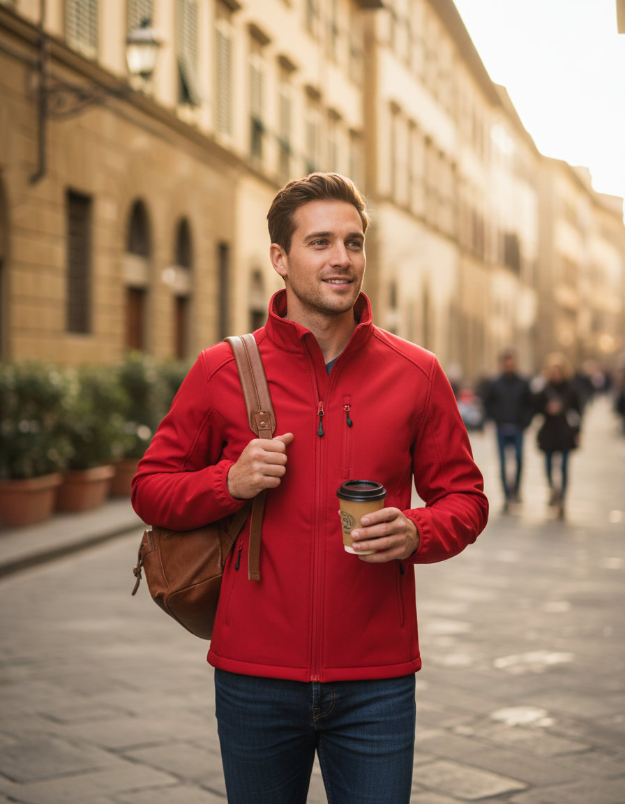 Γυναικείο Μπουφάν Softshell R901F Result Recycled Red