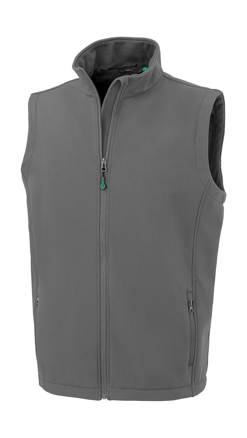 Ανδρικό Αμάνικο Μπουφάν Softshell R902M Result Recycled Workguard Grey
