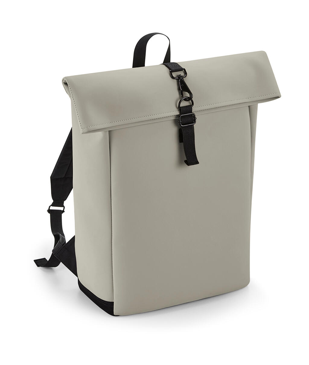 Σακίδιο Πλάτης Matte PU Rolltop BG335 Bagbase Clay