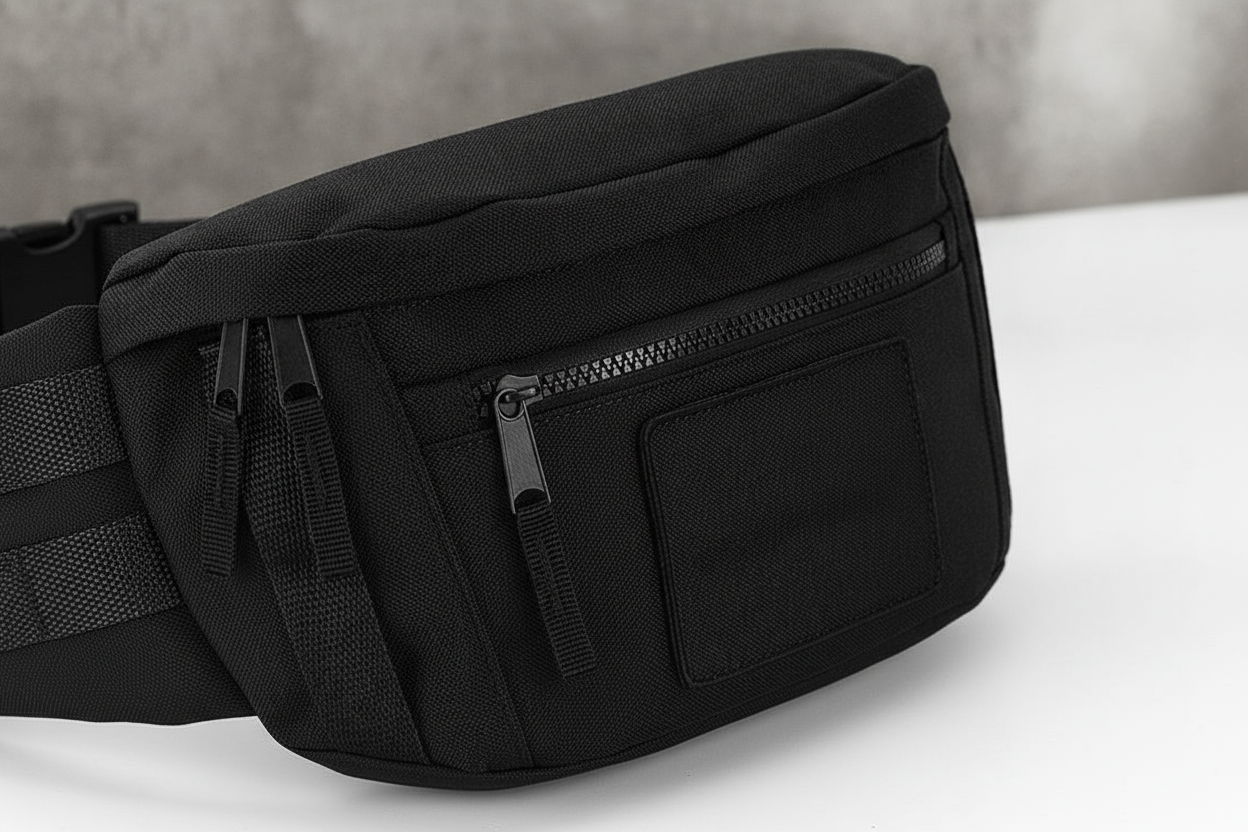 Τσαντάκι Μέσης Bg842 Bag Base Military Camo Black Είδη Ταξιδιου Τσαντάκια Simple Wear